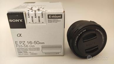 Obiettivo Sony E-Mount 16-50mm