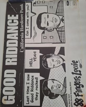 Poster Good Riddance anni 90'