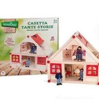 Casetta in legno per bambole