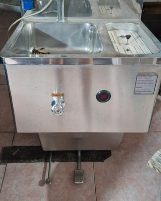 lavello professionale con sterilizzatore
