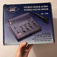Mixer e microfono