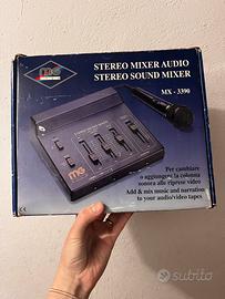 Mixer e microfono