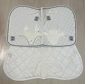 SOTTO SELLA + CUFFIETTA BIANCO CAVALLO