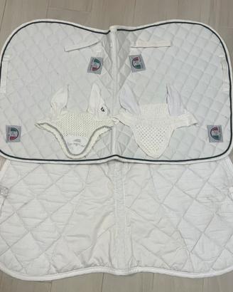 SOTTO SELLA + CUFFIETTA BIANCO CAVALLO