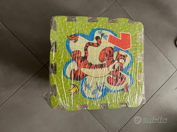 TAPPETO PUZZLE WINNIE THE POOH Come nuovo 180x180