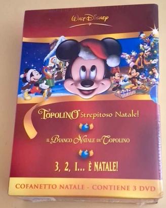 Cofanetto Natale Topolino 3 dvd