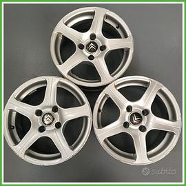Cerchio Singolo in Lega CITROEN C3 A51 dal 09/2009