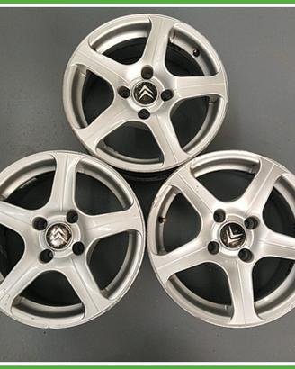 Cerchio Singolo in Lega CITROEN C3 A51 dal 09/2009