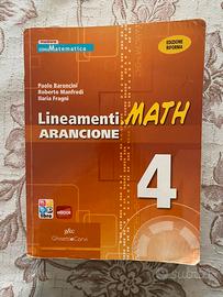 Lineamenti Math Arancione 4