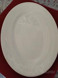 piatto ovale bianco SC Richard