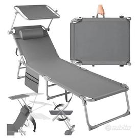 Lettino sdraio pieghevole