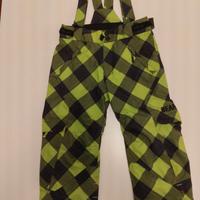 pantaloni sci bambini bear 4/6 anni 
