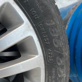 CERCHI LEGA R15  fiat 500 GOMME  185-55 R15