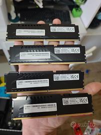 RAM DDR 5 32gb(4 banchi da 8gb)Kingston 4800