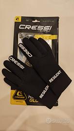 guanti subacquea neoprene 3 mm, M