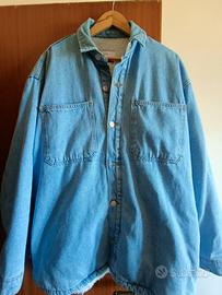 Giacca Jeans con peluche interno Bershka
