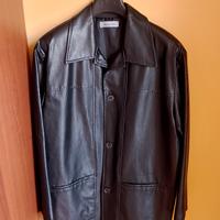 giubbotto lucido made in Italy taglia 52 robusto 