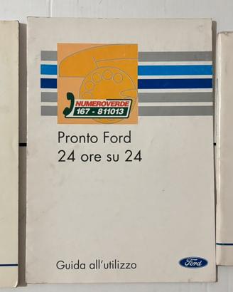 Libretti di Uso e Manutenzione Ford Escort 1997