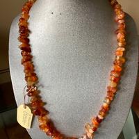 Collana in Corniola naturale