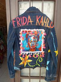 Giubbotto jeans denim Levi's Frida Kahlo