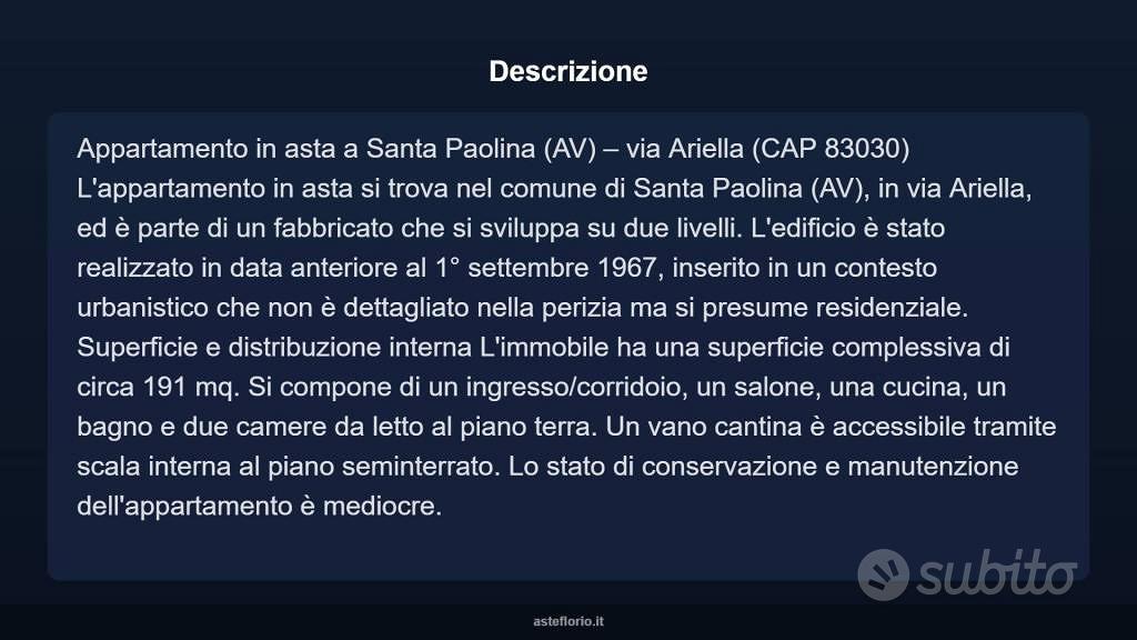 Appartamento – Santa Paolina, Santa Lucia - Vista 5