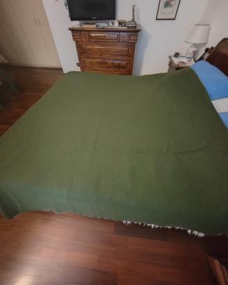 Coperta lana matrimoniale molto calda 