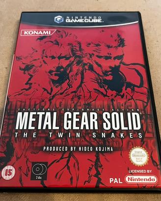 Metal gear solid the twin snake game cube