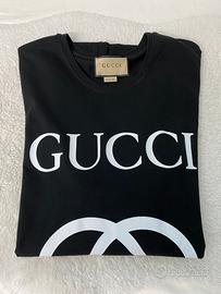 T-shirt Gucci nera unisex
