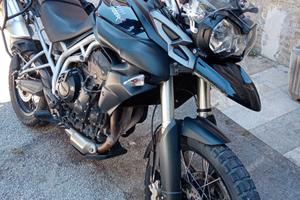 Triumph tiger 800 xc anno 2011 con valigie