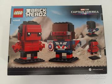 LEGO BRICKHEADZ 40668 Personaggi di Captain Americ