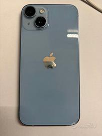 iPhone 14 128GB azzurro con accessori