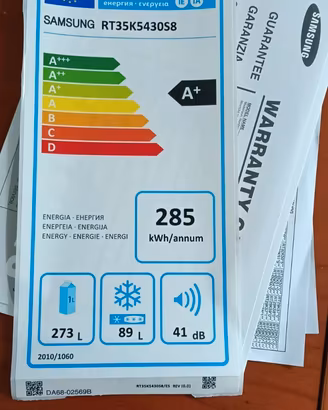 FRIGO COMBINATO SAMSUNG CLASSE A+ 