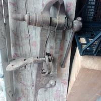 morsa da banco falegname antica 