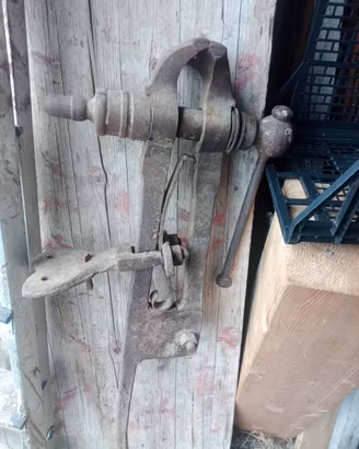 morsa da banco falegname antica 