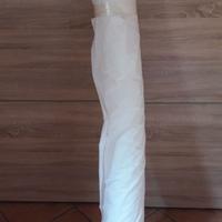 Stoffa bianca in rotolo altezza 144cm