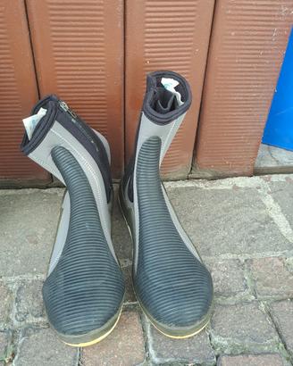 Calzari Sub immersione neoprene Decathlon Tg 40-41