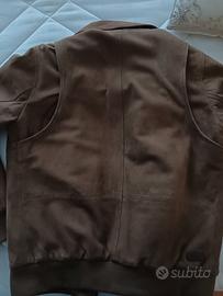 Giubbotto pelle scamosciata 