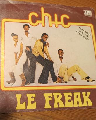 Disco 45 giri Chic-Le freak 
