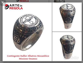 anello argento ONUMOZ