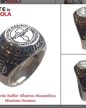 anello argento ONUMOZ