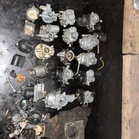 Lotto carburatori scooter piaggio del orto weber