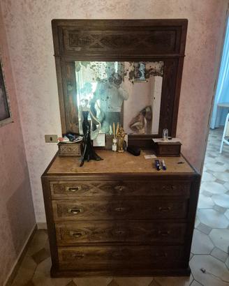 comò antico ristrutturato 