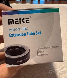 Tubi prolunga per  Fujifilm attacco X   10-16mm