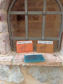 Porta tessere in pelle