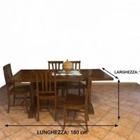 Tavolo in arte povera