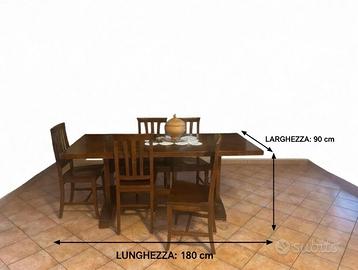 Tavolo in arte povera