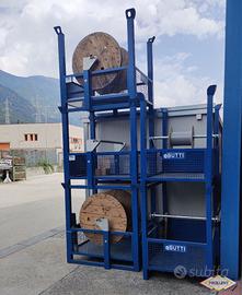 Cassa Ferro Porta Bobine BUTTI - 1000Kg - Cantiere
