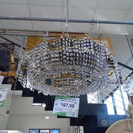 LAMPADARIO ROTONDO TRIPUDIO GOCCE
