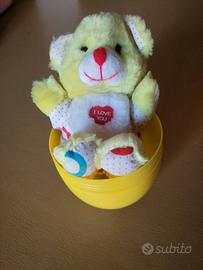 Peluche cagnolino in uovo 