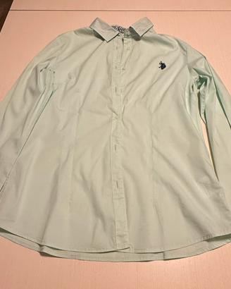 Camicia US Polo Assn. verde
